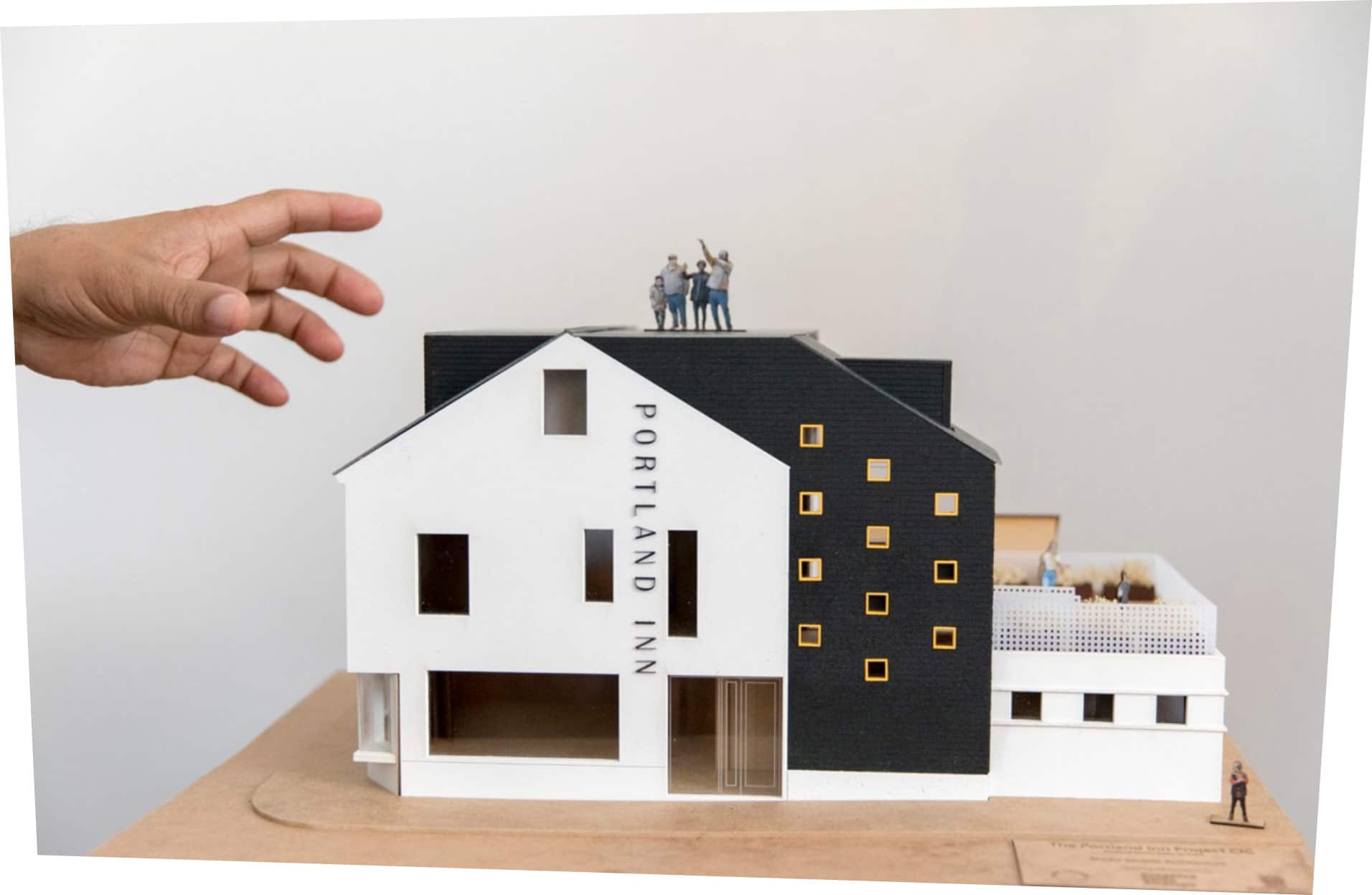 model of pub model of pub